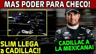 BOMBAZO!! MARCAS de SLIM LLEGAN a CADILLAC!! HARAN MAS FUERTE a CHECO! AMERICA MOBILE CADILLAC F1 26