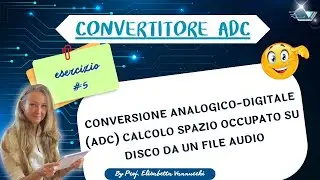 Conversione analogico-digitale (ADC) calcolo spazio occupato su disco da un file audio