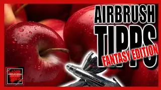 Airbrush Beginner: Wie sprühe ich den perfekten Airbrush Apfel (Airbrush Tipps)