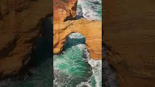 The Ocean Took 1 Million Years to Create This #geology #wonder #drone