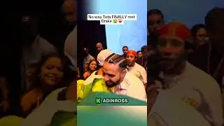 No way Tota FINALLY met Drake #adinross #tota #drake #viral