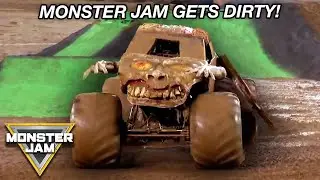 Muddy Monster Jam Trucks! | Monster Jam