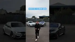 BMW M3 COMPETITION MODDED VS BMW 840i B58 ENGINE. WHICH ARE YOU PICKING?  #cars #automobile  #cartok