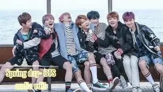 Spring day- BTS (muffled audio)