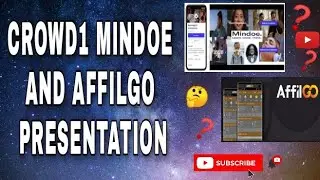 Crowd1 MINDOE and AFFILGO Presentation || Tagalog