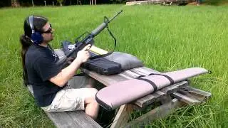 Shooting a Bushmaster AR-15: Model XM15-E2S