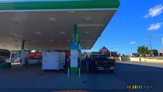 DRIVING IN WINSTON SALEM HANES MALL AREA 4K