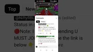 Roblox about scam which can hack your account #roblox #scam #hack