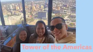 Tower of the Americas || Lunching on a rotating restaurant || IMDEXSTAR YU