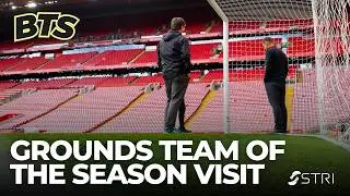 Anfield and Edgeley Park: Grounds Team of the Season Visits | Behind The Scenes