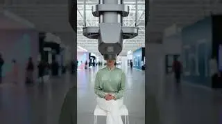 Dubai AI Hair Salon Equipment | Next-Gen Hair Makeover ✨💇&zwj;♀️ #Dubai #future #hair #shorts