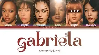 KATSEYE || Gabriela but you are Megan (Color Coded Lyrics Karaoke)