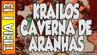 [Tibia #13] KRAILOS CAVERNA DE ARANHAS - TEST SERVER 2015