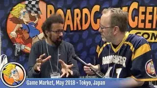 Interview with designer Eric M. Lang at Tokyo Game Market &bull; May 2018