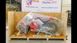 Crating a Honda RC213V-S | Motorbike Shipping | Autoshippers