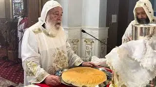 التقديس 21-1-2026م لنيافة الانبا شاروبيم مطران قنا بكنيسة السمائيين بقنا الجديدة بايبارشية قنا 