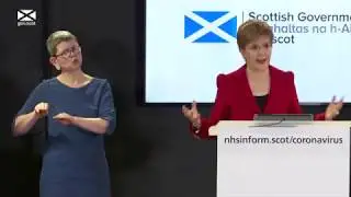 Coronavirus update from the First Minister: 23 March 2020 (12:30)