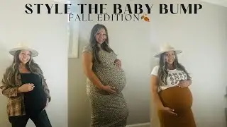 Style my baby bump at 40 weeks! FALL EDITION!