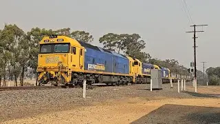 7731V PN empty grain (G525+X48+BL26), Geelong to Dimboola, 1703, 20/12/24, Deep Lead VIC