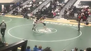 Brad vs Zach Carr Cottage Grove, Sectional Finals 24-25