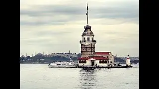 Ferry Boat cruise from Uskudar (Asia) to Eminonu (Europe) - Istanbul Turkey - June 2023