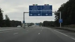 France: A71 + A20, Vierzon
