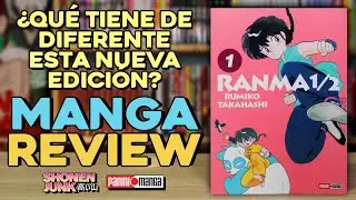Ranma &frac12; (Edici&oacute;n Wideban) tomo 1 | Manga Review | Panini Manga Mx