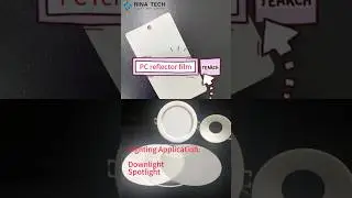 Unleash the Power of Light with our High-Efficiency PC Reflector Film! 💡