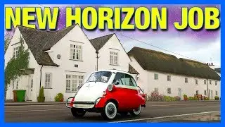 Forza Horizon 4 : NEW JOB & WALL RIDING SCIENCE!!