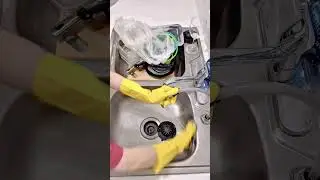 Dish duty, one plate at a time. #dishwashing #cleantok #cleaning #clean #asmr #suds #scrub #fyp
