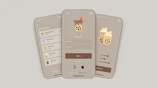 📱🧋 Bubble Tea App • Flutter Tutorial