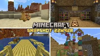 FIRST SNAPSHOT of Minecraft 1.20! (Snapshot 22w42a)