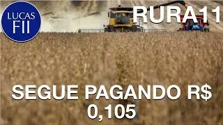 #RURA11 - SEGUE PAGANDO R$ 0,10
