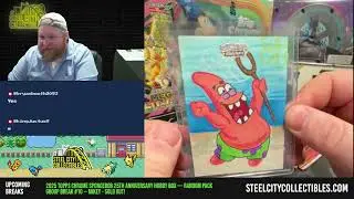 2025 Topps Chrome Spongebob 25th Anniversary Hobby Box --- Random Pack Group Break #10 -- Mikey