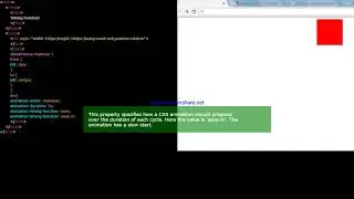 animation timing function property in css