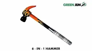 Green Jem Multi Function Hammer - HTMFH