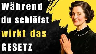 Schlafe ein und manifestiere Reichtum mit Florence Scovel Shinn Meditation Nacht heute