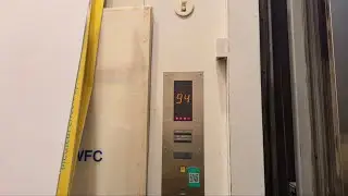 EXCLUSIVE! Ultra Rare 94-storey Otis fright elevator, at Shanghai World Financial Center Observatory