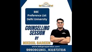 Preference List for BBE Delhi University !!!! CUET 2024