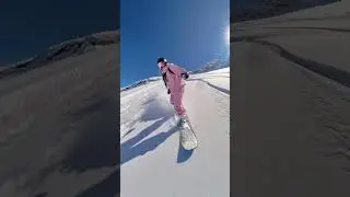 Ride with the wind, glide with the snow.