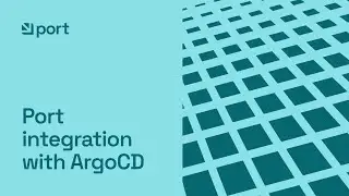 Port Integration with ArgoCD