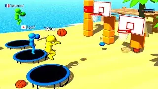 JUMP DUNK 3D ALL LEVELS #30 GAMEPLAY