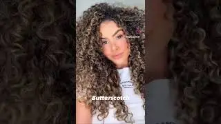 TRENDING HAIR COLORS 2023 PT. 1 #haircolor #hairtrends #curlyhair #curls #haircolour #cgm #hairtips