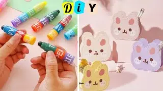 🌷DIY cute stationery / How to make stationery supplies at home / handmade stationery/ easy crafts