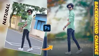 Photoshop Natural Background Change Tutorial 2021 How To Change Background