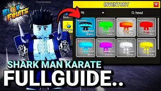 🌊NEW SHARKMAN KARATE AWAKENING FULL GUIDE!! | FULL SHARKMAN KARATE AWAKENING | Blox Fruits..