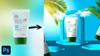 How to Make Creative Cream Design in Photoshop | Photoshop Tutorial 2026