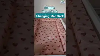 Changing Mat Hack! #mumlife #momhack #parentinghacks