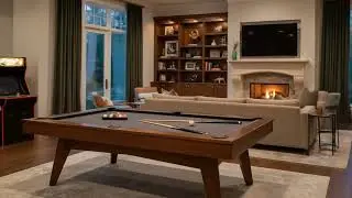 Golden West Atomic Pool Table | Modern Luxury Billiards for Sale