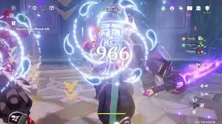 Genshin Impact Co-op - Domain of Mastery Vine Infested Ruins 4